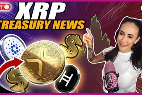 NEW XRP TREASURY NEWS (IMMINENT HBAR ADA ETF APPROVAL)