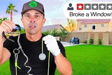 I Bought the WORST Rated Golf Training Aids on Amazon!
