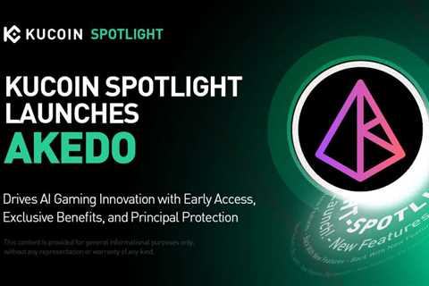 KuCoin Spotlight Launches AKEDO Token Sale, Bringing AI-Powered Gaming to Web3
