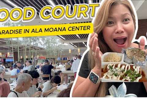 Ala Moana Food Court – Hawaii’s Biggest Food Paradise! 🍜🌺