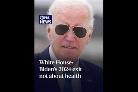 WATCH: Biden's 2024 exit has 'nothing to do with his health,' White House says