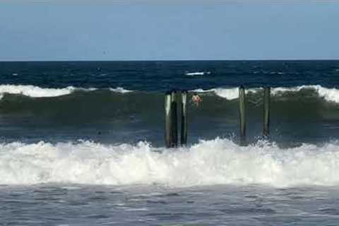 Breaking News - Hurricane Erin has arrived! Surfing Florida Style 08.18.25 