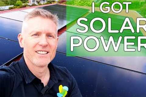 I got HEAPS of solar panels installed!