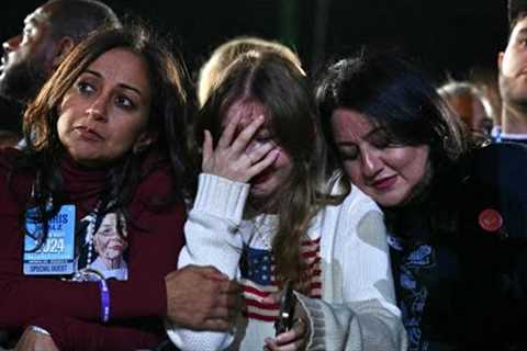 Lefties in tears following Donald Trump's presidential victory