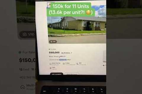 Super Cheap 11 Unit Complex #rentalpropertyinvesting #realestate #realestateinvesting #multifamily