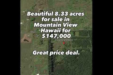 Beautiful acreage for sale in Hawaii. Great deal. #realestate #shorts #hawaii #foryou #fyp #viral