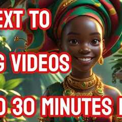 Best Free AI App for Creating Long Videos from Text  to videos