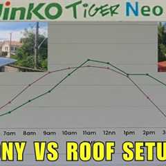 How Solar Panels Should Be Positioned On The Roof | Balcony Setup Comparison | Tagalog