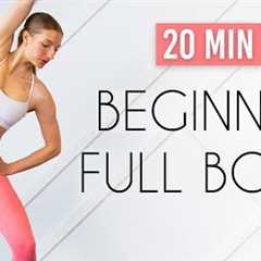 20 min Fat Burning Workout for TOTAL BEGINNERS (Achievable, No Equipment)