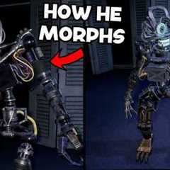 FNAF: SOTM Mimic Model Up Close & Morph in Slow Motion