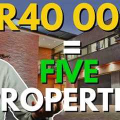 I Bought 5 properties for R40 000 in South Africa