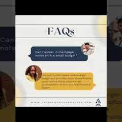 FAQs for mortgage notes #mortgagenotes #passiveinvestment #passivecashflow #buildwealth #investing