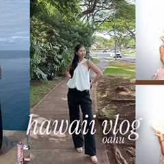 Hawaii Vlog 🌺 Celebrating Friends 🤍, First Luau Experience + What We Ate in Oahu