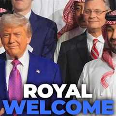 F-15s and Arabian Horses: Trump Treated to Royal Saudi Arabian Welcome | TRENDING