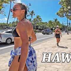🌴 HAWAII WALK TODAY August 27, 2025 🌴 Waikiki Beach, Hotels & Main Streets #honolulu #travel #oahu