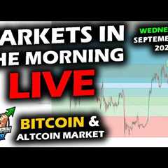 MARKETS in the MORNING, 9/10/2025, BTC $112,600, XRP $2.96, Gold $3,649
