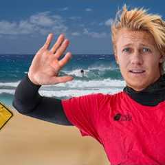 I surfed Hawaii’s most WINDY wave…