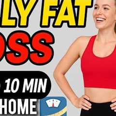 10 Min Home Workout to Lose Weight Fast | Easy Belly Fat Exercises