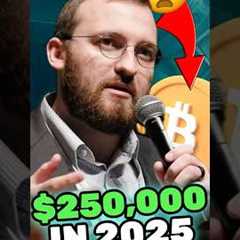Bitcoin to $250,000 This Year 🚀 | Cardano Founder