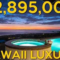 🏝 Hawaii Luxury House Tour | Kailua-Kona Home with Pool, Spa & Sunset Views