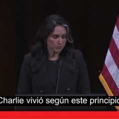 ICYMI: Tulsi Gabbard, on the Verge of Tears, Honors Charlie Kirk