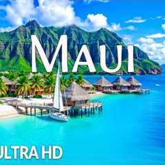 Maui, Hawaii 4K UHD – Golden Beaches, Lush Landscapes & Island Paradise with Relaxing Music