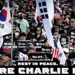 Honoring Charlie Kirk — His Legacy Lives On in Korea