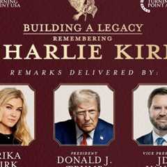 JUST IN: President Trump, JD Vance, Tucker Carlson, Trump Admin Officials Among All-Star Lineup of Speakers at Charlie Kirk’s Memorial on Sunday