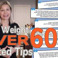 Lose Weight Over 60: 3 Practical & Tested Tips from Those Doing It