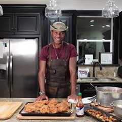 Southern Deep Fried Catfish with Red Beans and Rice