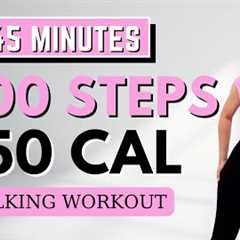 🔥5000 STEPS WALKING WORKOUT🔥FAST WALKING FOR WEIGHT LOSS🔥KNEE FRIENDLY🔥NO JUMPING🔥BURN THIGH FAT🔥
