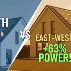 Solar Arrays: Are East and West Roofs Actually Better Than South-Facing Roofs?