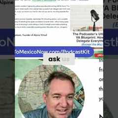 Podcast Success: Learn from Alpine's Pro VA Secrets! #shorts