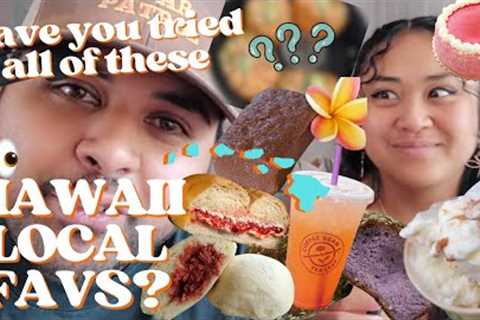 15 (True LOCAL) Foods You Need To Try If You Visit HAWAII 🤙🌺 Oahu Eats &amp; Recommendations!