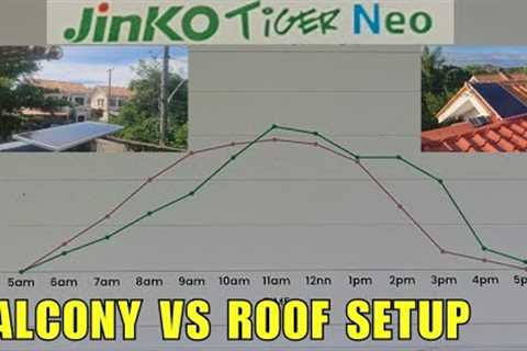 How Solar Panels Should Be Positioned On The Roof | Balcony Setup Comparison | Tagalog
