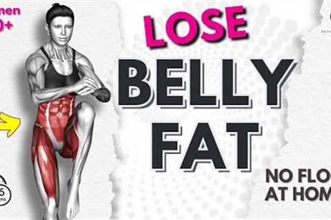 Lose Stubborn Belly Fast |15 Standing Ab Fat-Burning Workout for Beginners and 50+