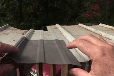 Why you should not put screws on the ribs of metal roofing