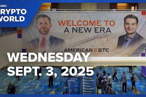 American Bitcoin, co-founded by Trump sons, soars in Nasdaq listing: CNBC Crypto World