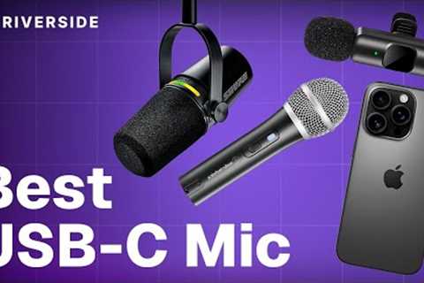 Best USB-C Mics to Record a Podcast on iPhone (with Audio Tests!)