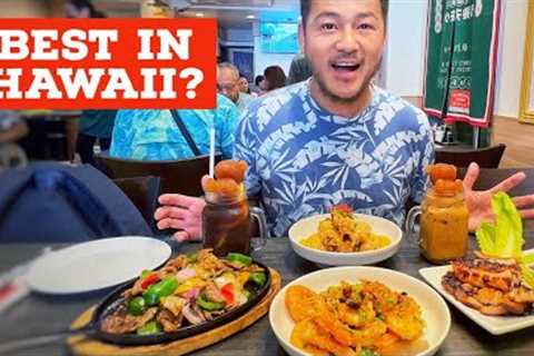 Dangerously Addictive Curry Crab and BEST Asian Food in Honolulu
