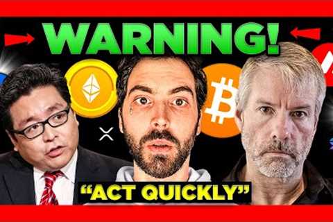 ALL HELL IS BREAKING LOOSE IN CRYPTO (Watch Immediately)