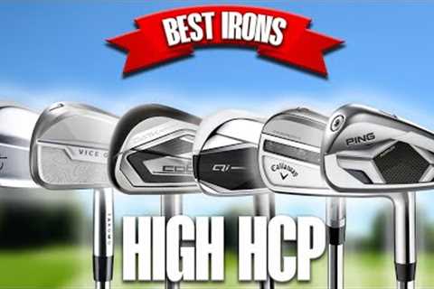 The BEST irons for HIGH handicap golfers in 2024!