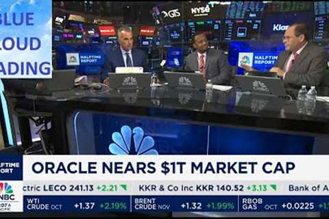 Oracle up over 40% today!