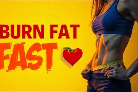 Top 10 Fat Burning Foods | Lose Weight Fast & Burn Belly Fat Naturally | 5MINS EXERCISE