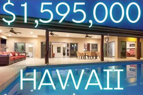 Inside a custom Alii Heights house in Kona Hawaii