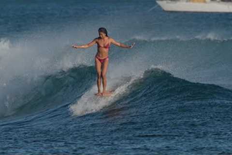 Ala Moana Bowls Longboard Surfing | early afternoon to sunset in an 18 minute edit 