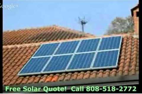 Solar Panel Suppliers Hawaii 808 518 2772 Call Now