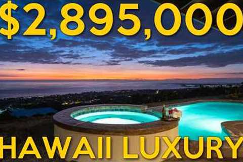 🏝 Hawaii Luxury House Tour | Kailua-Kona Home with Pool, Spa & Sunset Views