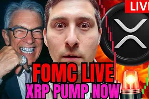 XRP FED FOMC OFFICIAL LIVE NOW!🔴