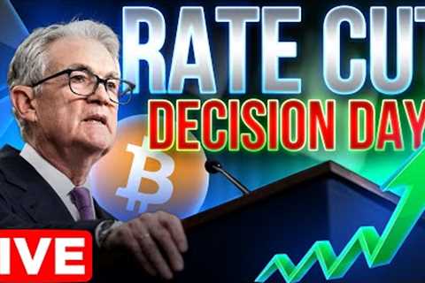 Fed Rate Cut Decision🔴Jerome Powell LIVE!🔥